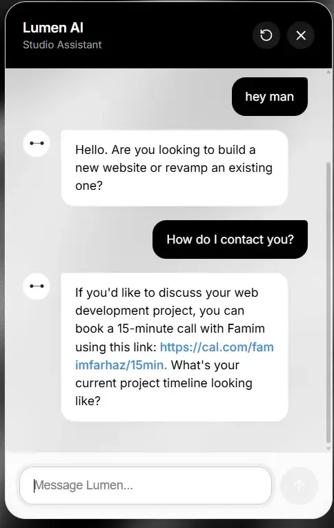 I Shipped My AI Chatbot at 3:07 AM