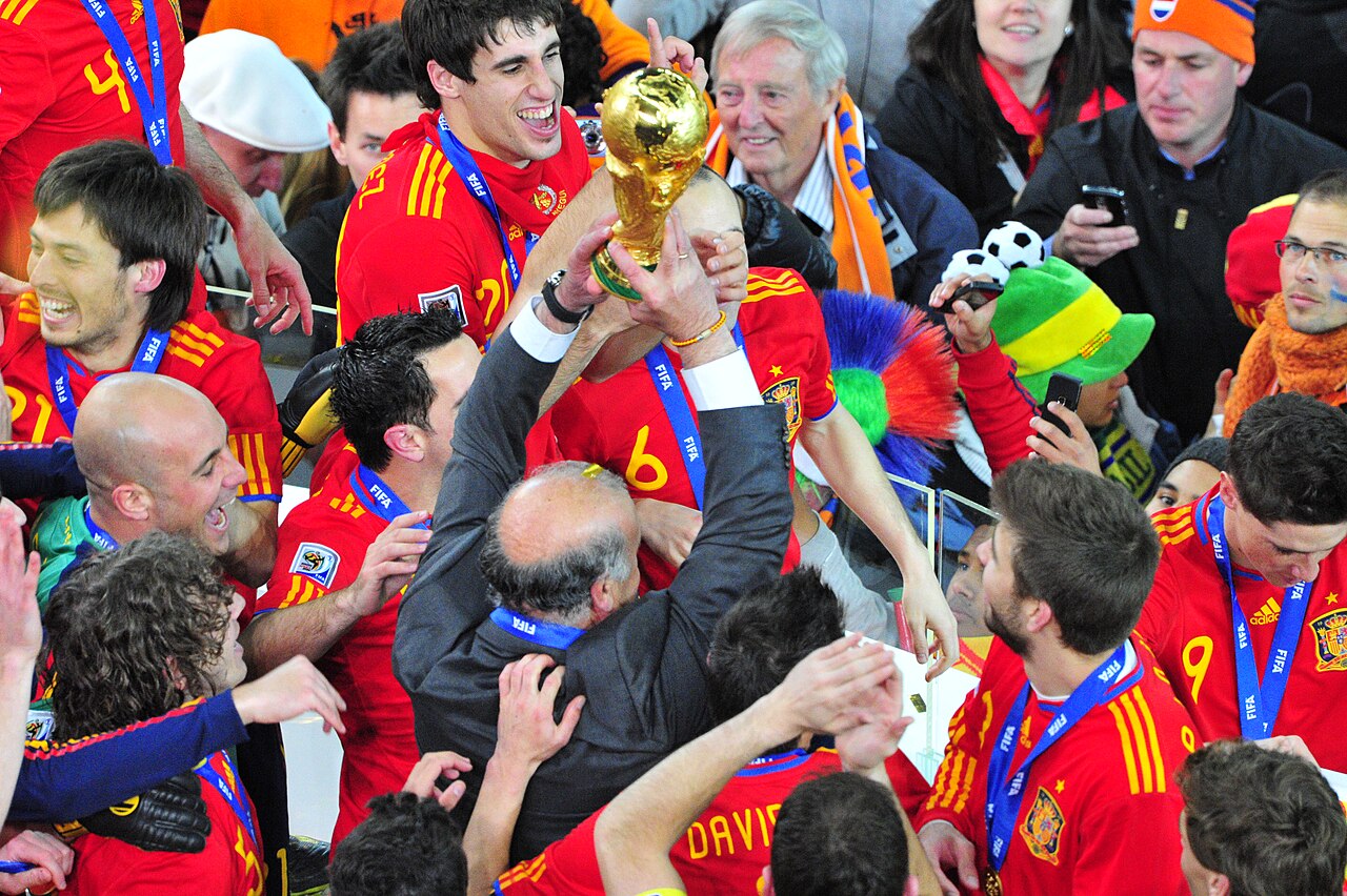 Cover image for Spain Celebrates World Cup Win