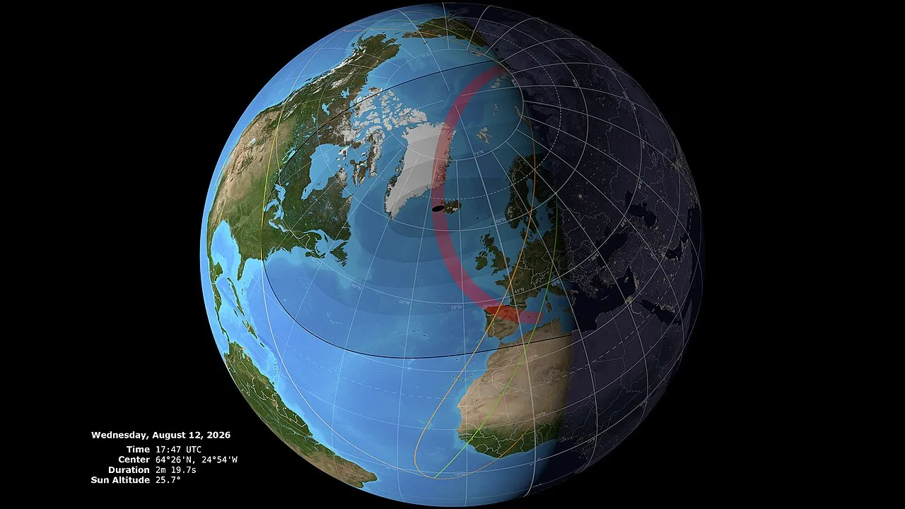 Total Solar Eclipse 2026
