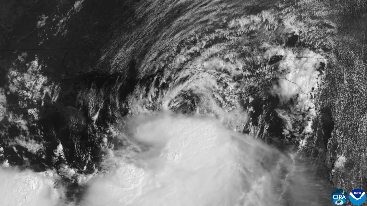 Tropical Storm Bertha's Path