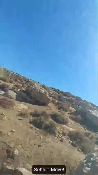 West Bank Settler Violence