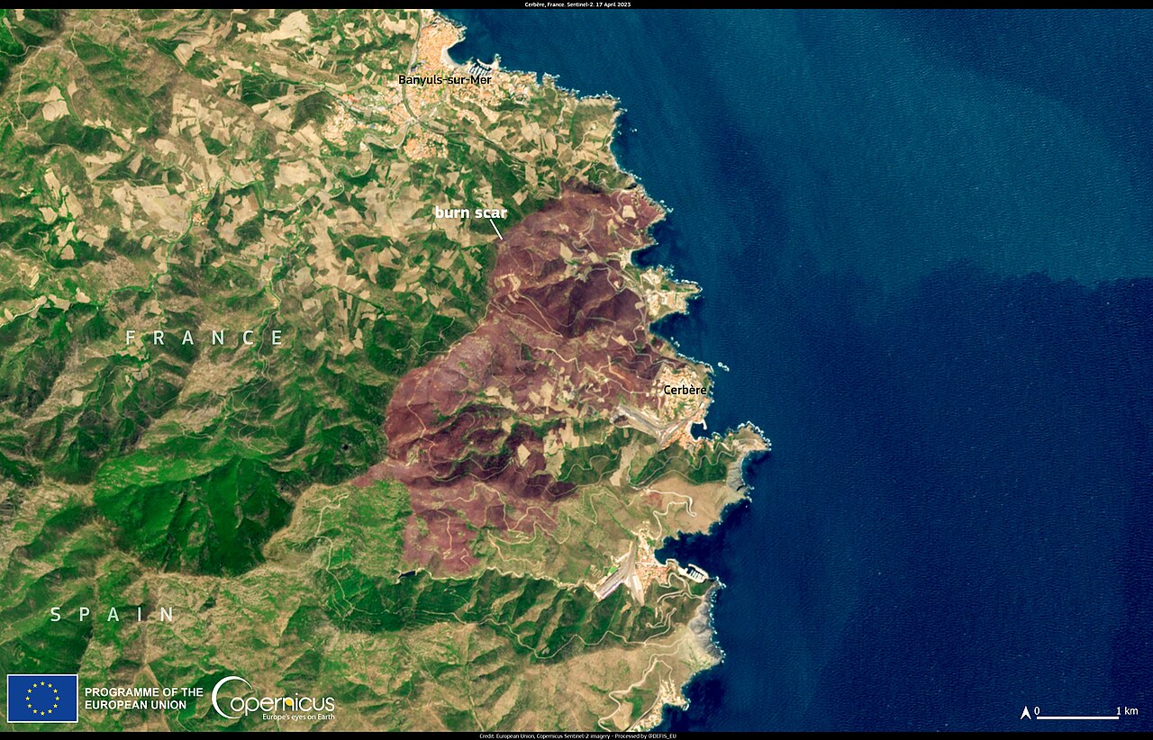 Wildfires Rage in Spain and France