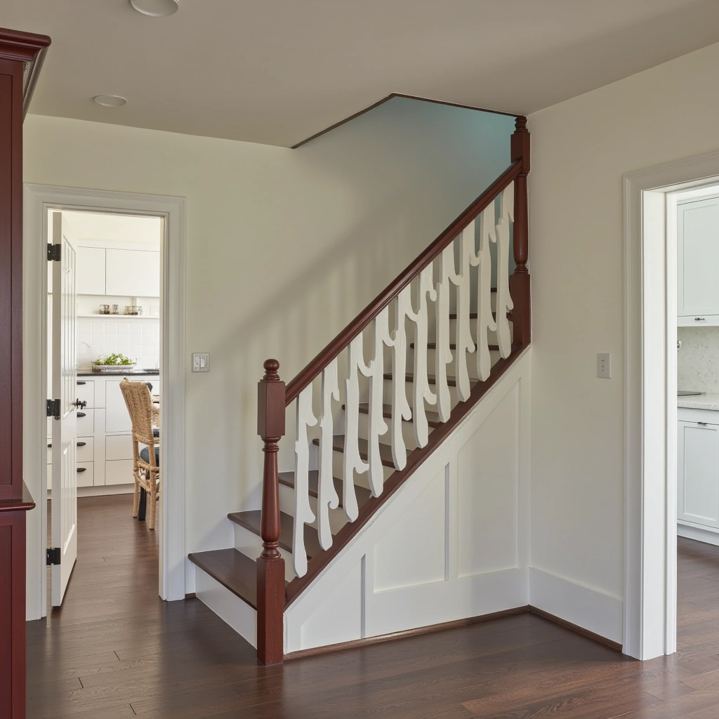 11. Zig-Zag Open Riser Stairs