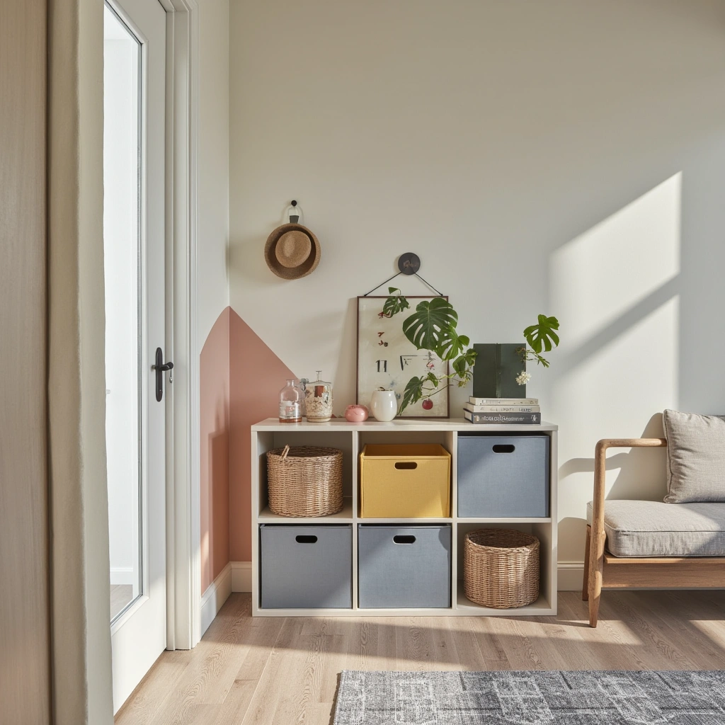 9. Modular Cubes with Storage Bins