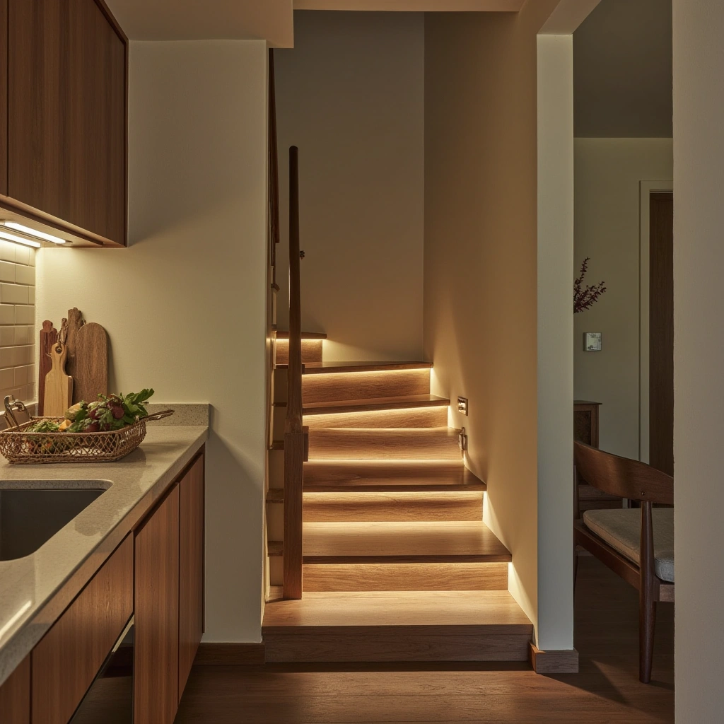 5. Illuminated Staircase