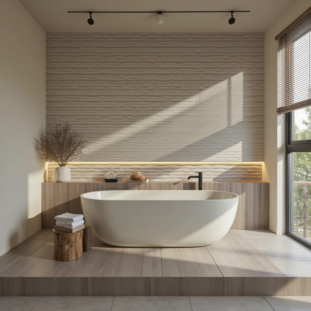 10. Textured Tiles