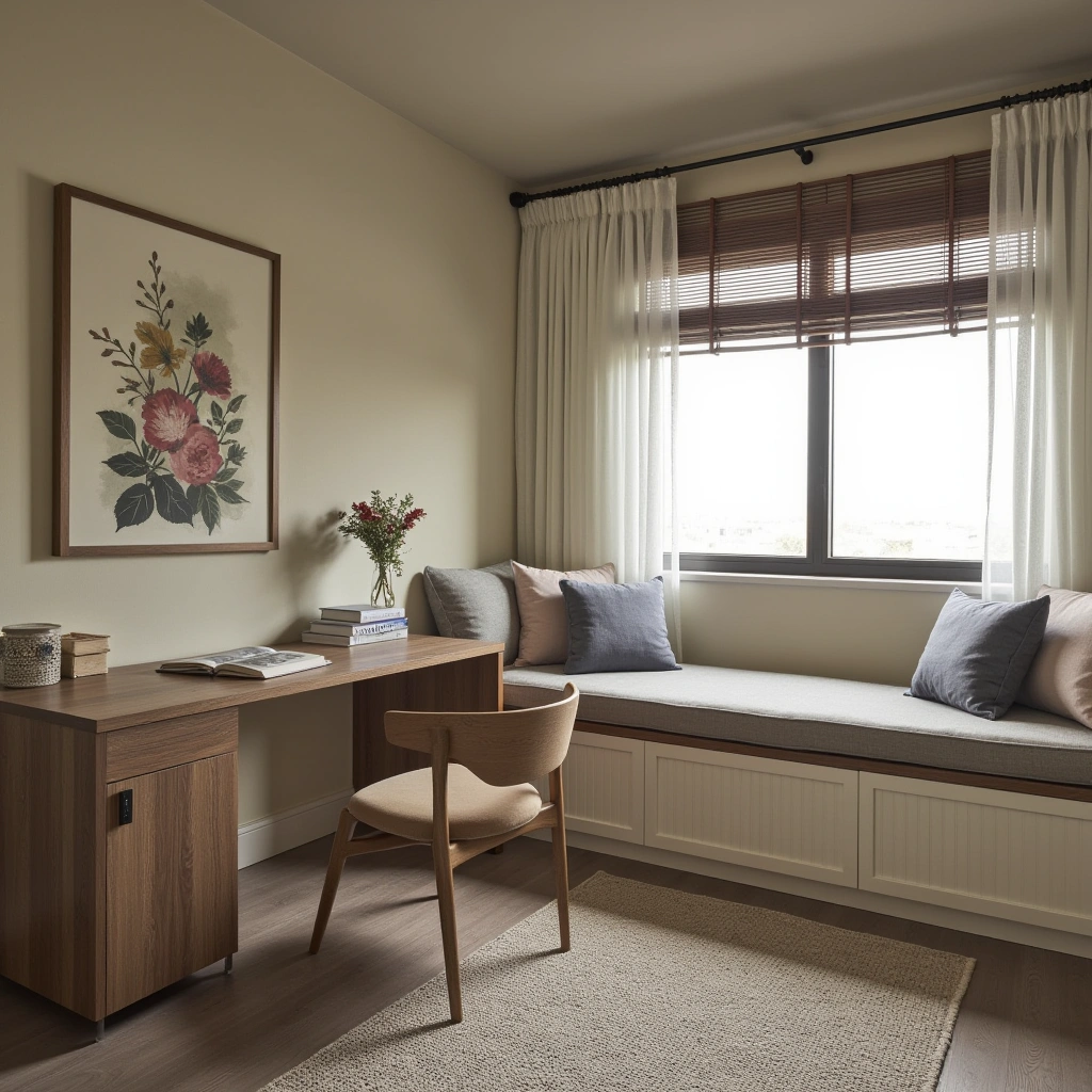 4. Reading Nook and Craft Corner