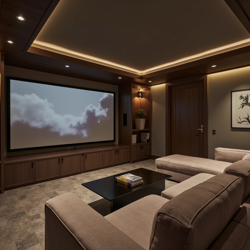 7. Movie Theater and Reading Room