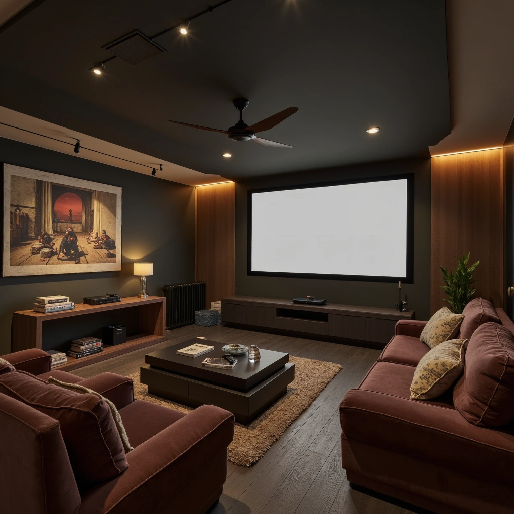 12. Home Theater and Gaming Zone