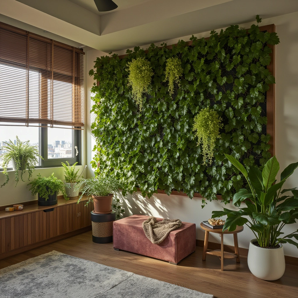 8. Indoor Vertical Garden