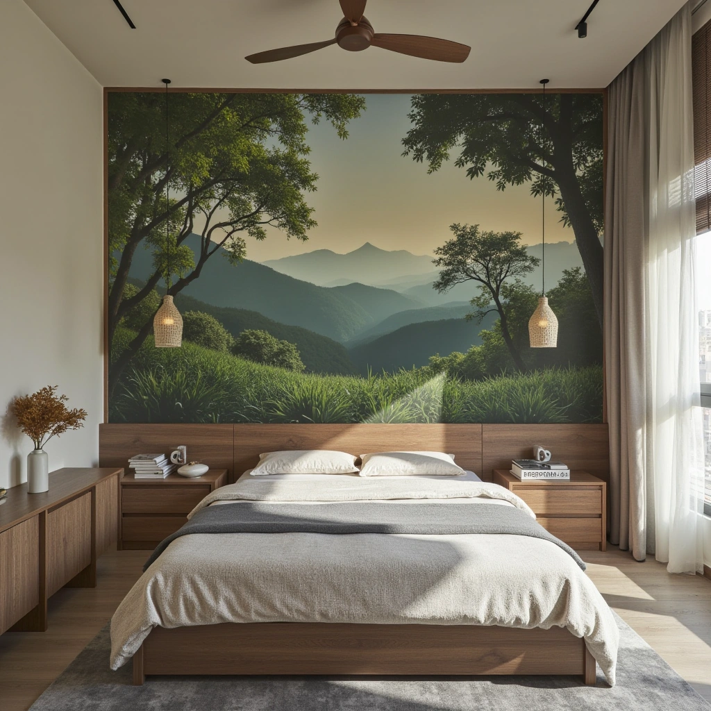 5. Nature-Inspired Murals