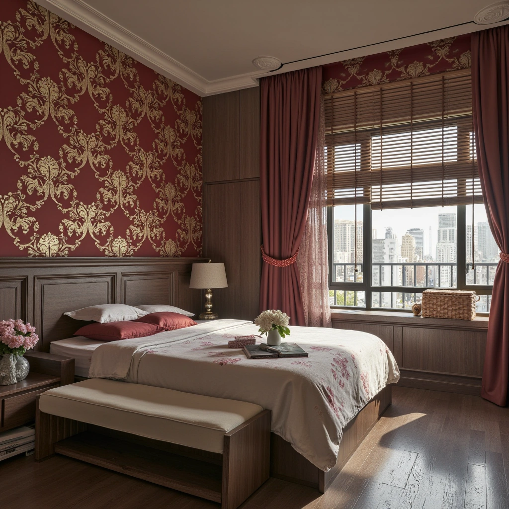 8. Classic Damask for Elegant Tradition