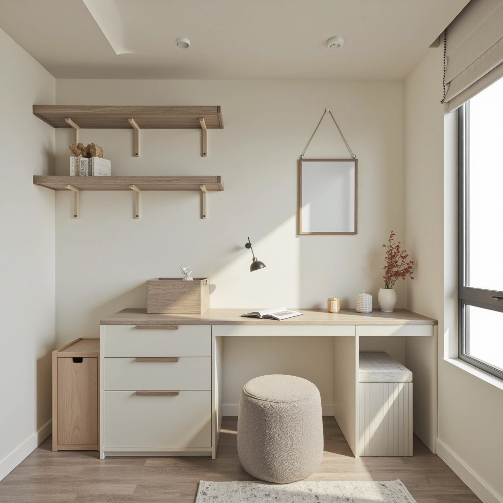 3. Minimalist Craft Room with Clean Lines