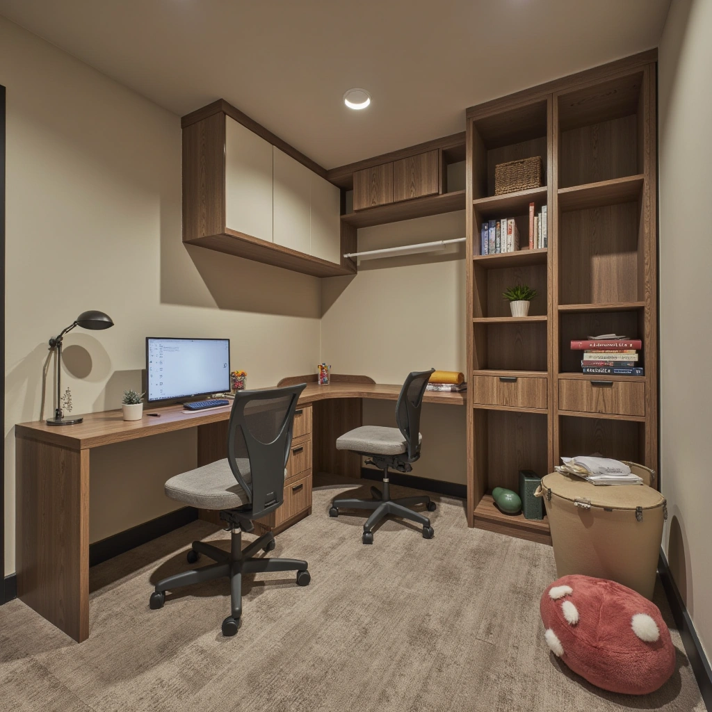 9. Dual-Function Homework and Play Zone