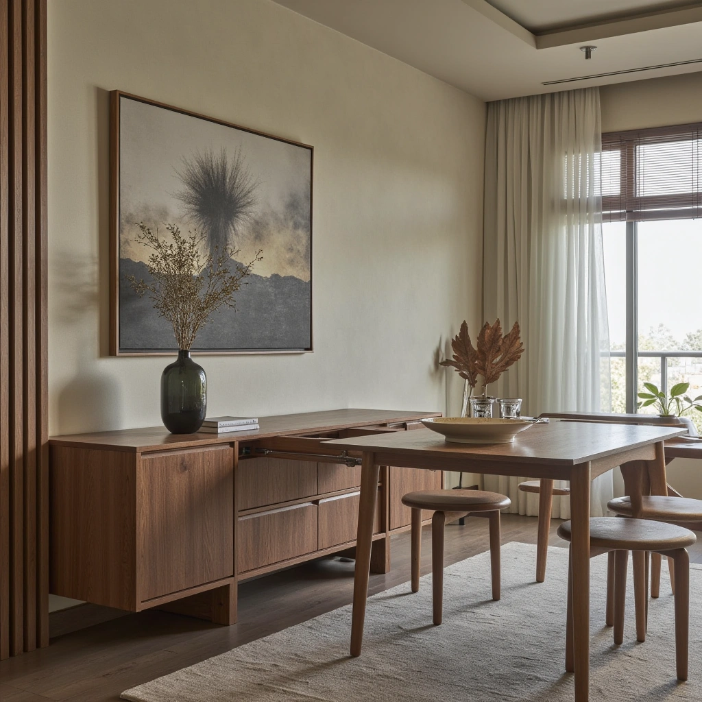10. Cabinet Dining Table