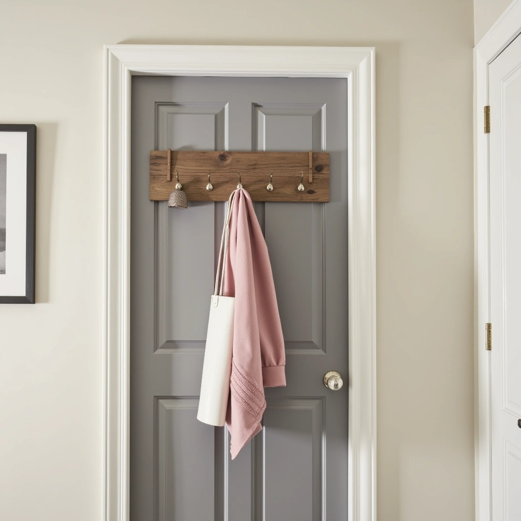 5. Over-the-Door Coat Racks: Space-Saving and Simple