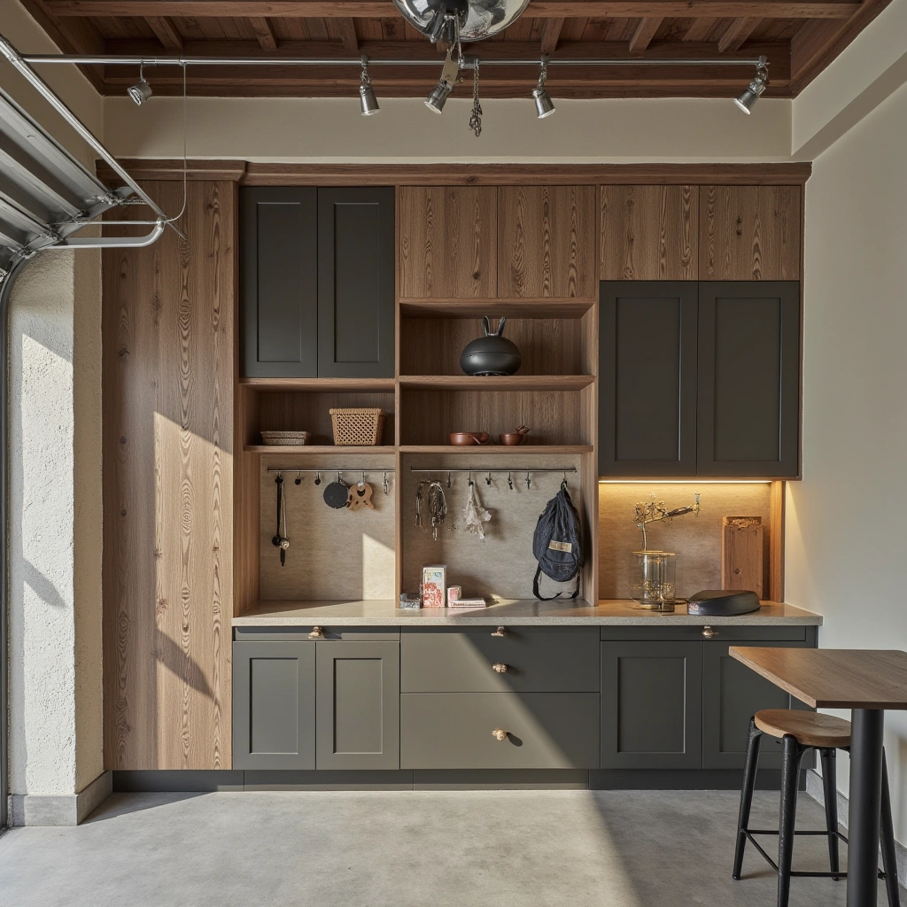 15. Custom Modular Loft Storage System