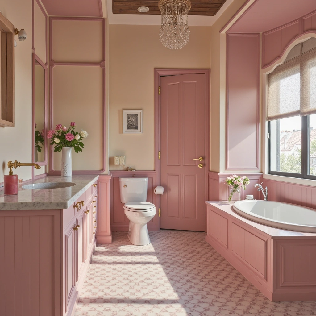 15 Blush Bathroom Ideas