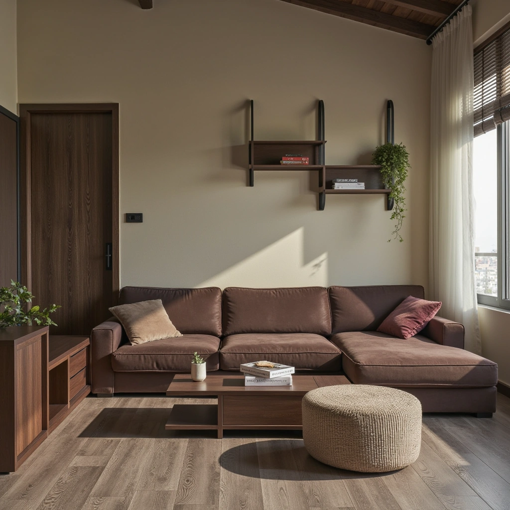Cover image for 12 Dark Brown Couch Living Room Ideas