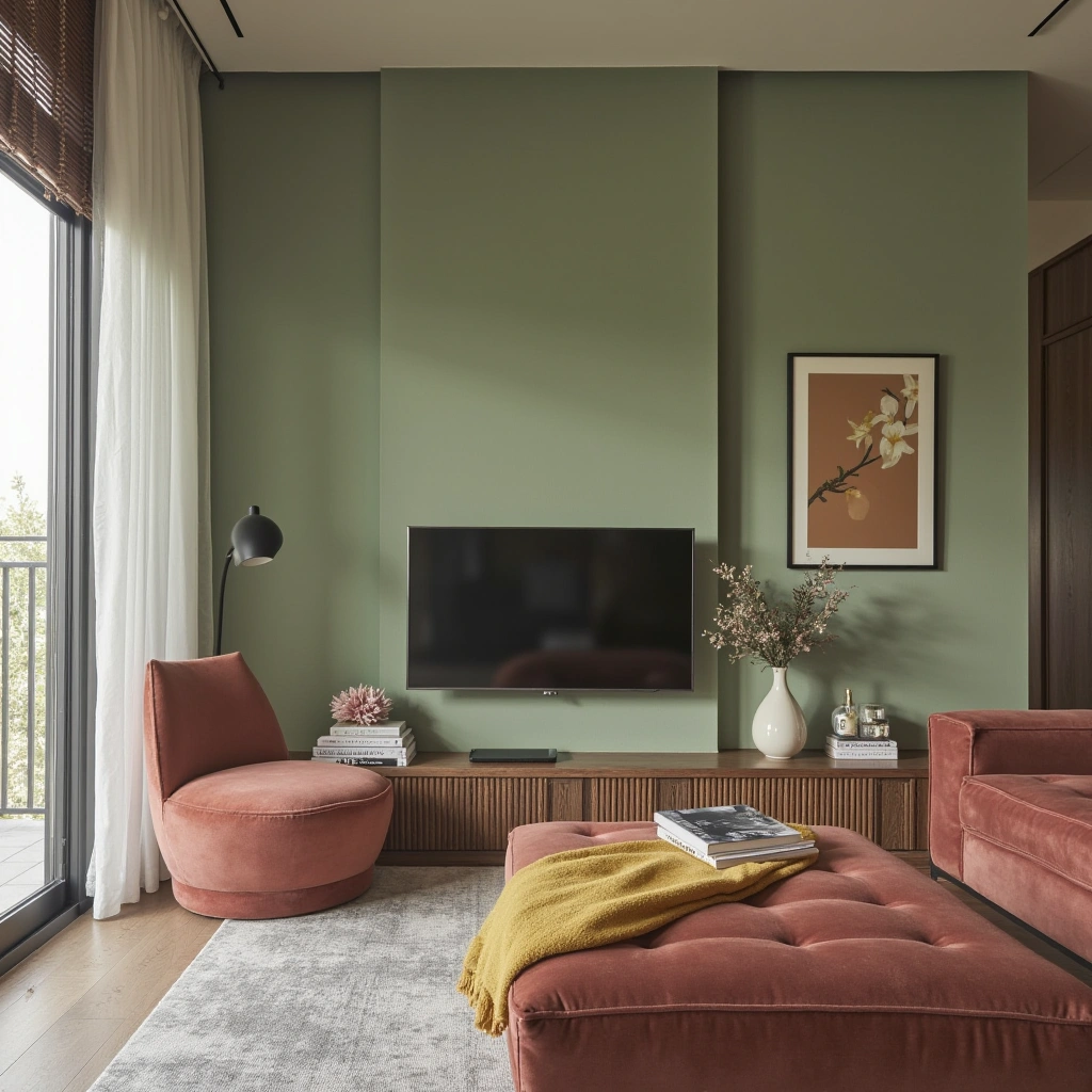 Cover image for 10 Sage Green Living Room Ideas