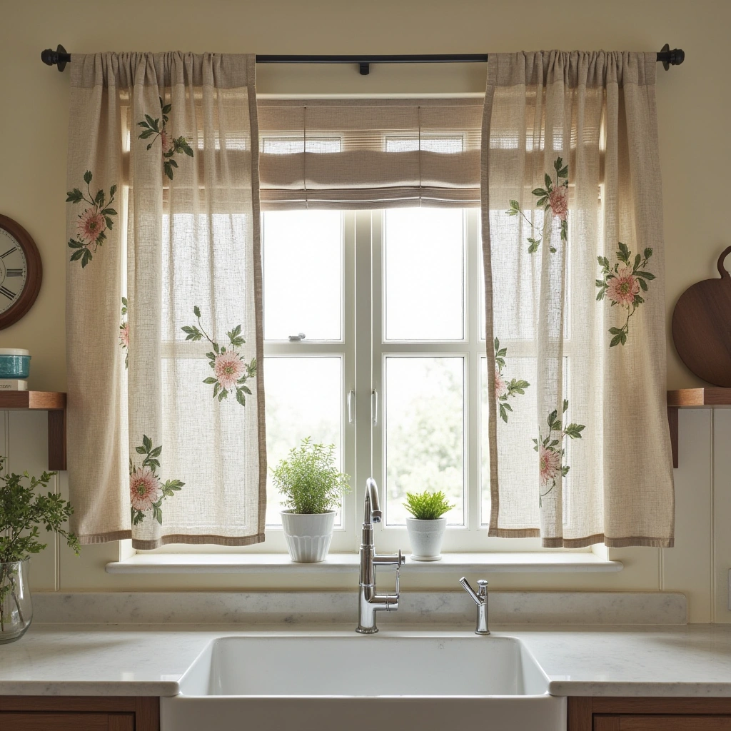 11 Kitchen Curtains Above Sink Ideas: Brighten Your Cooking Space with Style