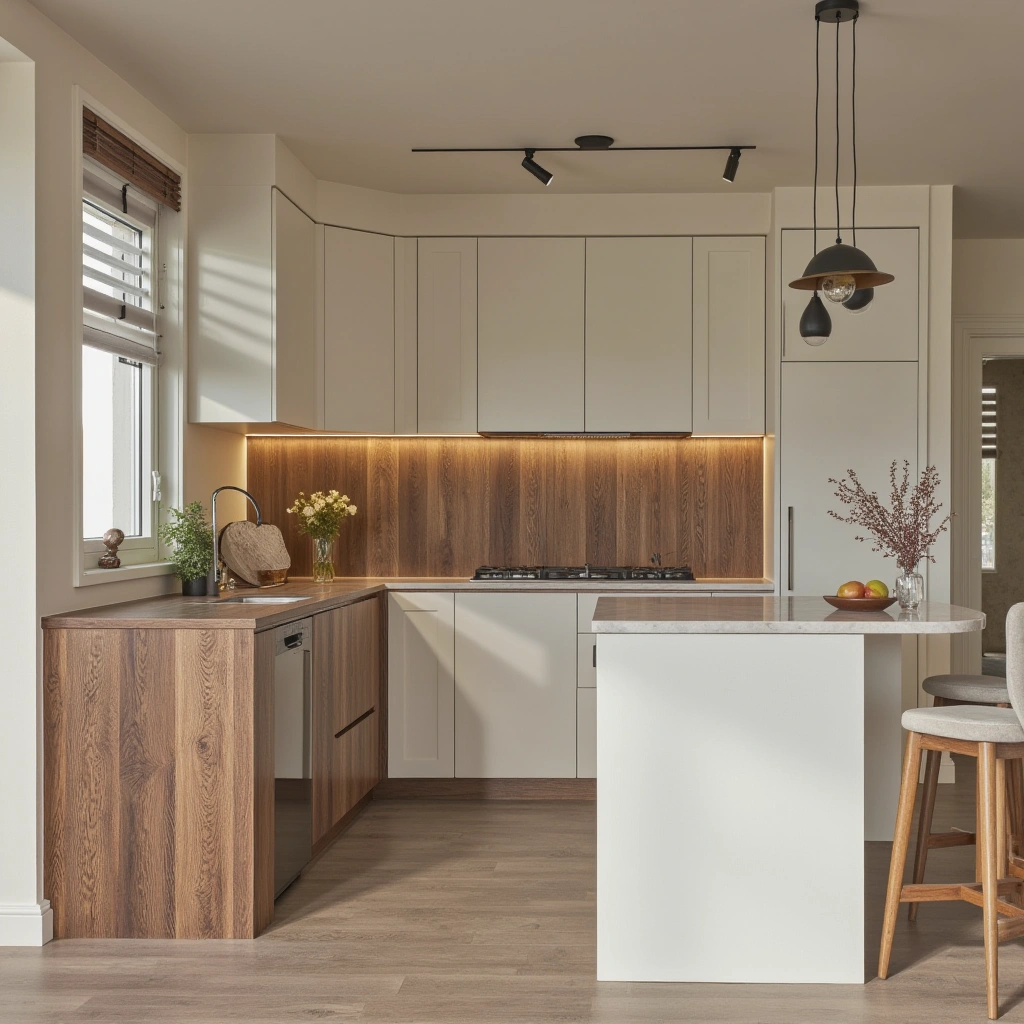 14 White and Wood Kitchen Ideas to Brighten Your Home