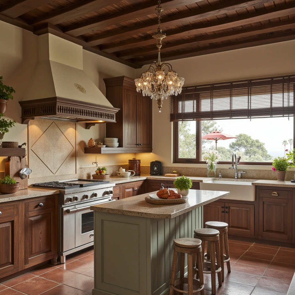 15 Spanish Mediterranean Kitchen Design Ideas