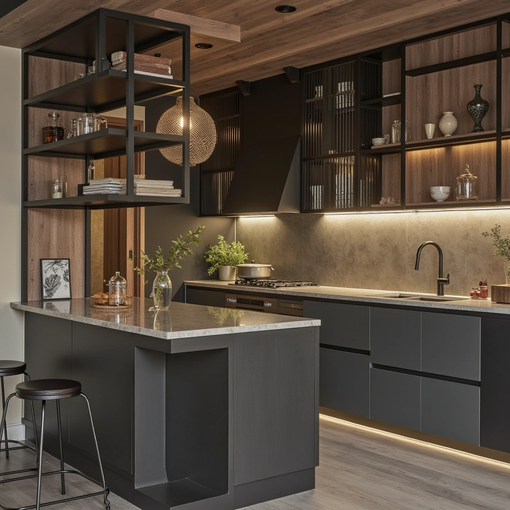 Cover image for 14 Stunning Black and Wood Kitchen Ideas to Transform Your Space