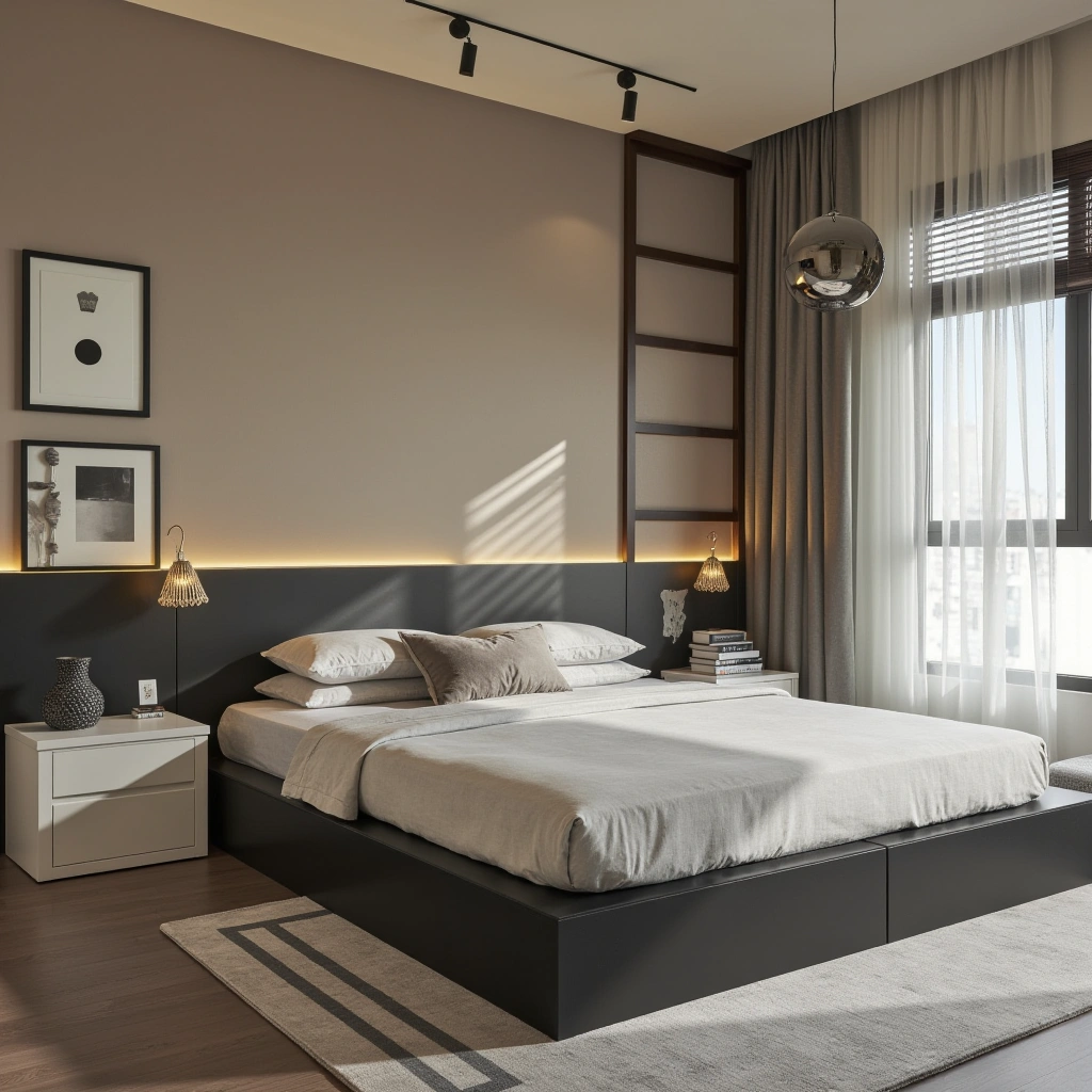 Cover image for 14 Minimalist White and Black Bedroom Ideas: Timeless Elegance