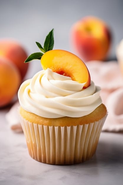 Boozy Peach Bourbon Cupcake Recipes