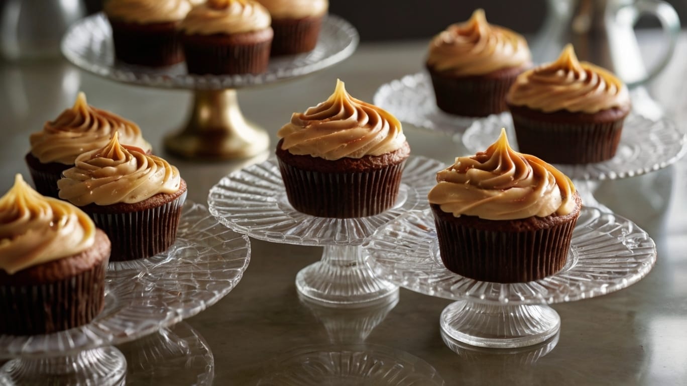 Caramel Coffee Buttercream Cupcakes