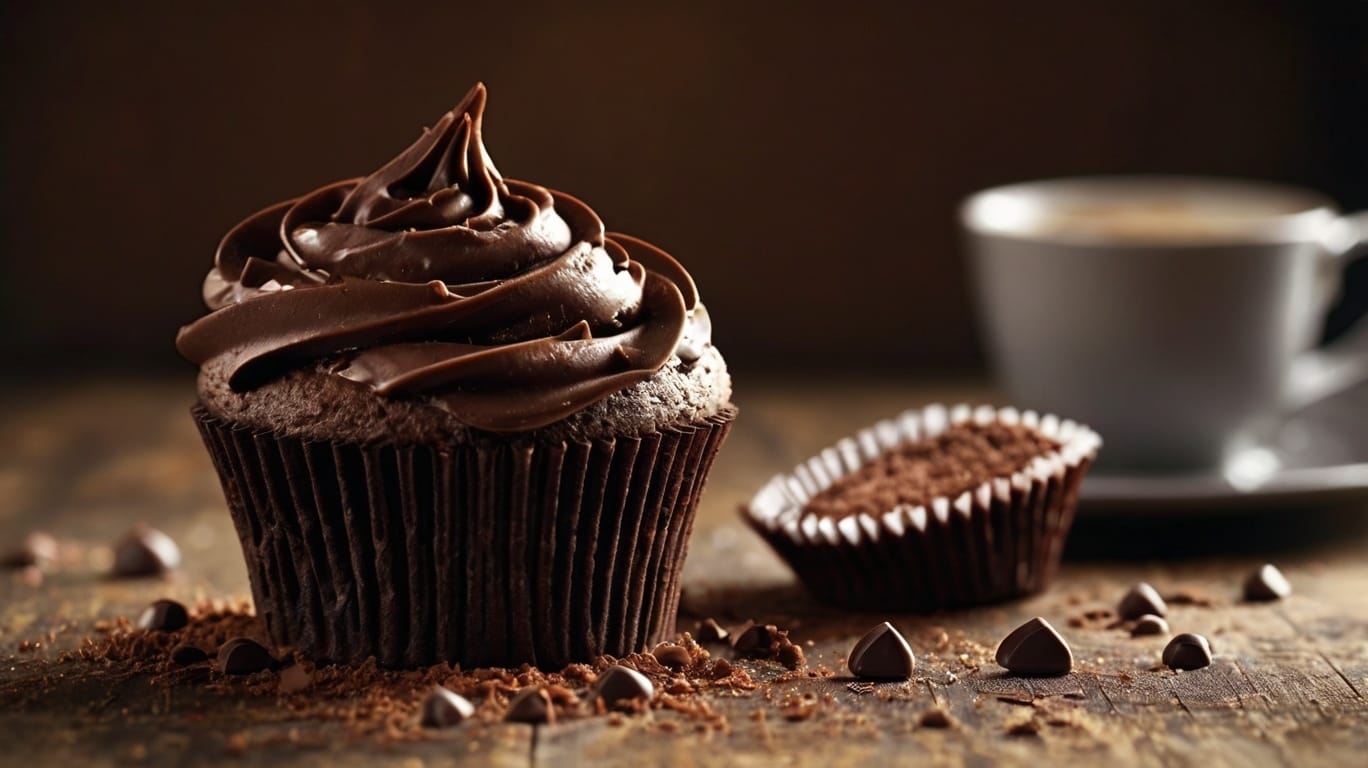Kahlua Chocolate Cupcake