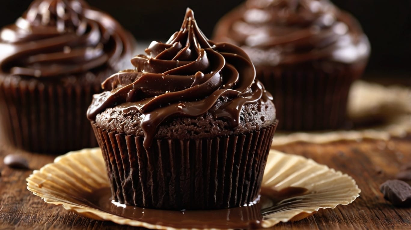 Kahlua Chocolate Cupcake