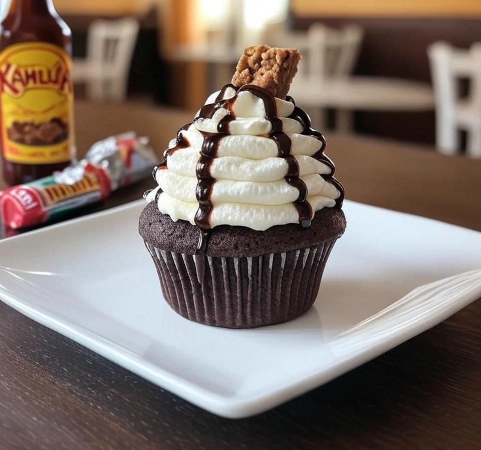 Kahlua Chocolate Cupcake