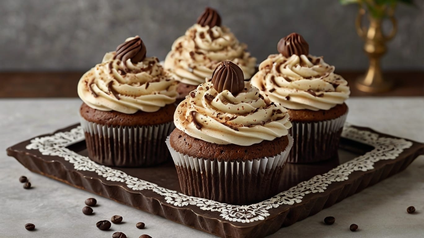 Rich and Moist Coffee Cupcake